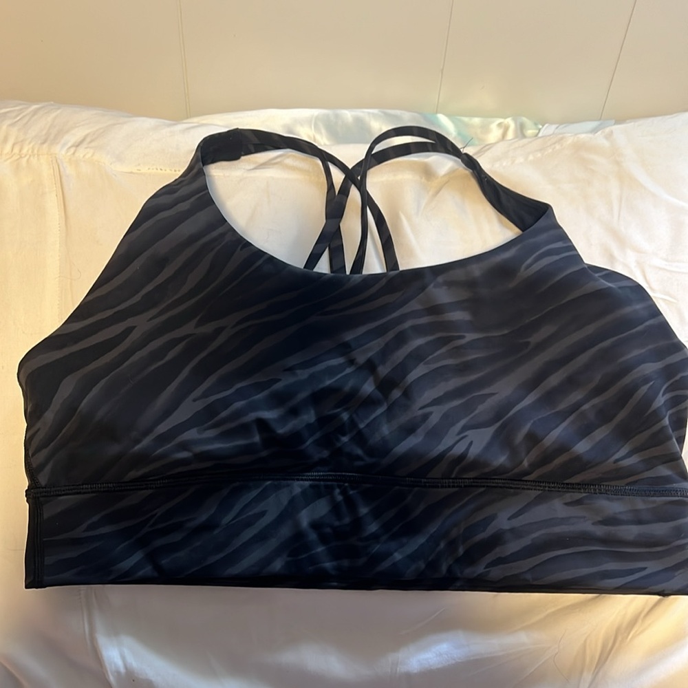 Lululemon energy longline bra size 12